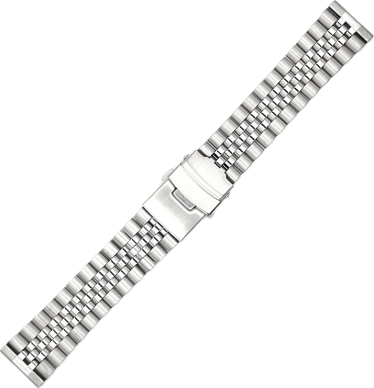Trifold Clasp Jubilee Straight End Bracelet - SS (by PERRIN)