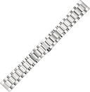 Center Butterfly President Straight End Bracelet - SS (225)