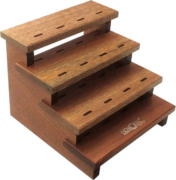 Horotec Solid Beech Tweezer Storage Unit