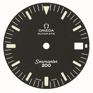 Omega® Dial, calibres: 560, Seamaster 200, case numbers: 1660068