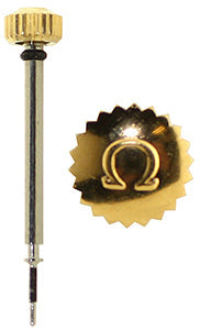 Omega® Crown (Quartz with stem attached), calibres: 1417, yellow, case numbers: 1910181