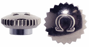 Omega® Crown (Dustproof), steel, diameter 4.50 mm, see all case numbers in description