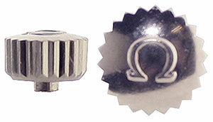 Omega® Crown (Waterproof, Tap 0.90 mm), steel colour, case numbers: 196.0222, 196.0223