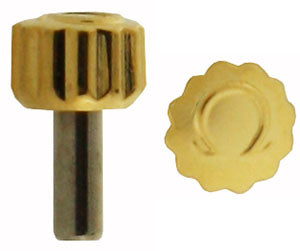 Omega® Crown (Waterproof), yellow, case numbers: 191.0222, 191.0223, 191.0224, 895.7003