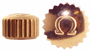 Omega® Crown (Waterproof, Tap 0.90 mm), pink, diameter 5.10 mm, see all case numbers in description