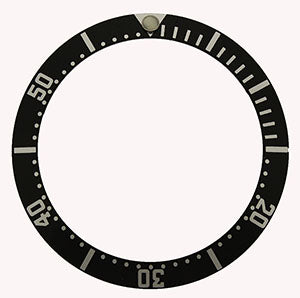 Generic (not genuine) Bezel Insert to fit Omega® Seamaster msa 79.SM02