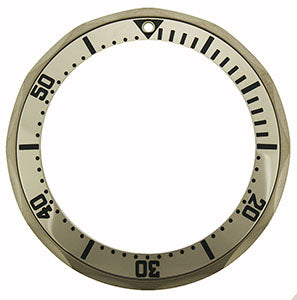 Omega® Rotating Bezel, fits Omega® 1120, 1538, Seamaster Professional, case numbers: 168.1623, 196.1523