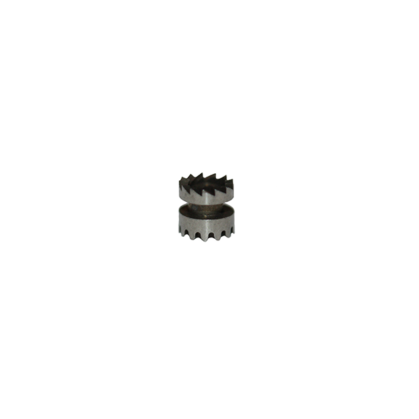 Genuine Omega® clutch wheel, 13 teeth and 13 breguet teeth, hole 1.10 mm, total height 2.65 mm, part number 418, fits Omega® 13 NN