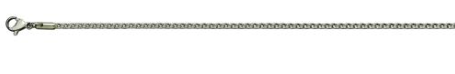 4mm Thick Stainless Steel Chain 24 inch with Lobster Clasp