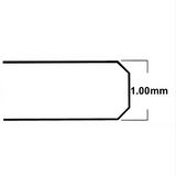 1.00 mm Thick Flat Round Mineral Crystal (10.0 mm to 29.4 mm)