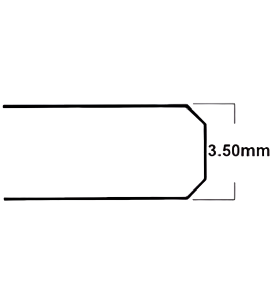 3.50 mm Thick Flat Round Mineral Crystal (25.0 mm to 50.0 mm)