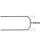 4.00 mm Thick Flat Round Mineral Crystal (25.0 mm to 50.0 mm)