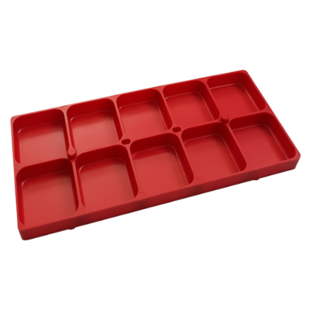 10 Compartment Shop Trays