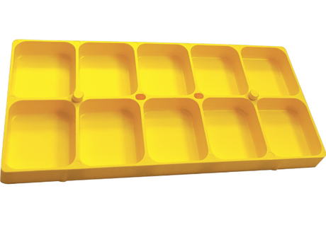 10 Compartment Shop Trays