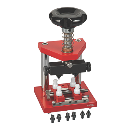 Horotec® mini-press for opening and closing cases