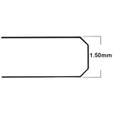 1.50 mm Thick Flat Round Mineral Crystal (30.0 mm to 40.0 mm)