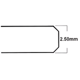 2.50 mm Thick Flat Round Mineral Crystal (16.0 mm to 35.0 mm)