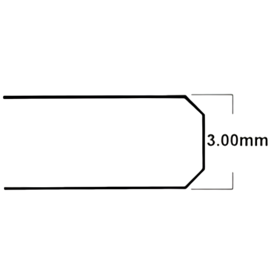 3.00 mm Thick Flat Round Mineral Crystal (16.5 mm to 50.0 mm)