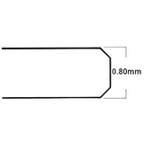 0.80 mm Thick Flat Round Mineral Crystal (8.0 mm to 29.1 mm)