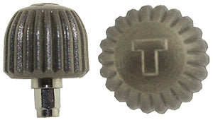 Tissot® Crown (Waterproof, threaded), fits tube T358.018, case number T640, part number for the crown is T350.350 or T350006489