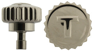 Tissot® Crown (Waterproof, threaded), fits tube T358.389, part number for the crown is T350.603 or T350006734