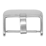 b4.bs Up Brushed Silver StrapsCo Stainless Steel Tang Watch Buckle 16mm 18mm 20mm 22mm 24mm