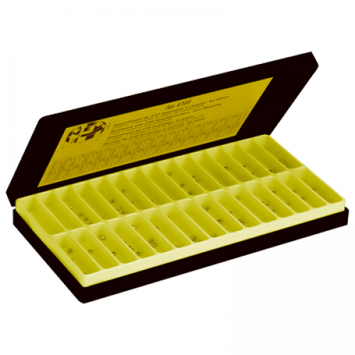 Bergeon Brass Bushing Assortment - 225 pieces