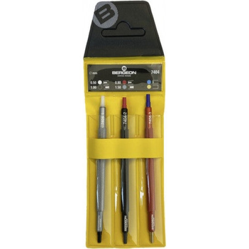 Bergeon Hand Setting Tools Set of 3