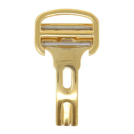 Cl.crt.yg Yellow Gold Up StrapsCo Folding Deployant Clasp For Cartier Watch Band Strap 12mm 14mm 16mm 18mm 20mm