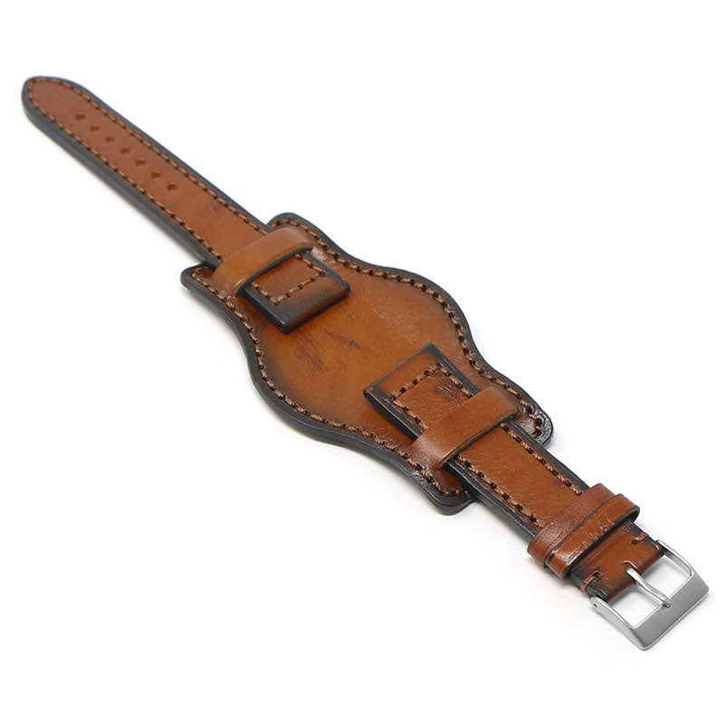 Db1.8 Rust Main StrapsCo DASSARI Analogue Vintage Leather Bund Strap