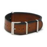 Dn7a.3 Main Rust DASSARI Woodland II Vintage Italian Leather Mens Wraparound Watch Band Strap 18mm 20mm 22mm 24mm