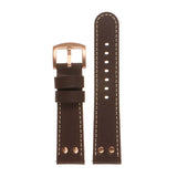 Ds15.2.rg Dassari Leather In Brown W Rose Gold Buckle 3