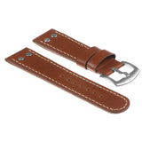 Ds15.3 Dassari Leather Strap In Tan