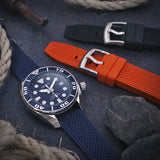 Fk10 Creative StrapsCo DASSARI Double Textured FKM Rubber Strap