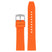 fk10.12 Orange Main StrapsCo DASSARI Textured FKM Rubber Strap w Curved Ends