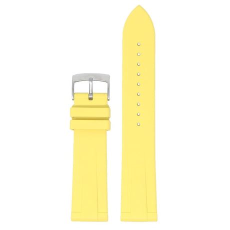 fk12.10 Up Yellow DASSARI T Line FKM Rubber Watch Band Strap 20mm 22mm