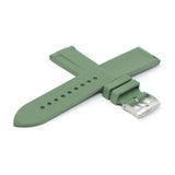 fk12.11 Cross Green DASSARI T Line FKM Rubber Watch Band Strap 20mm 22mm