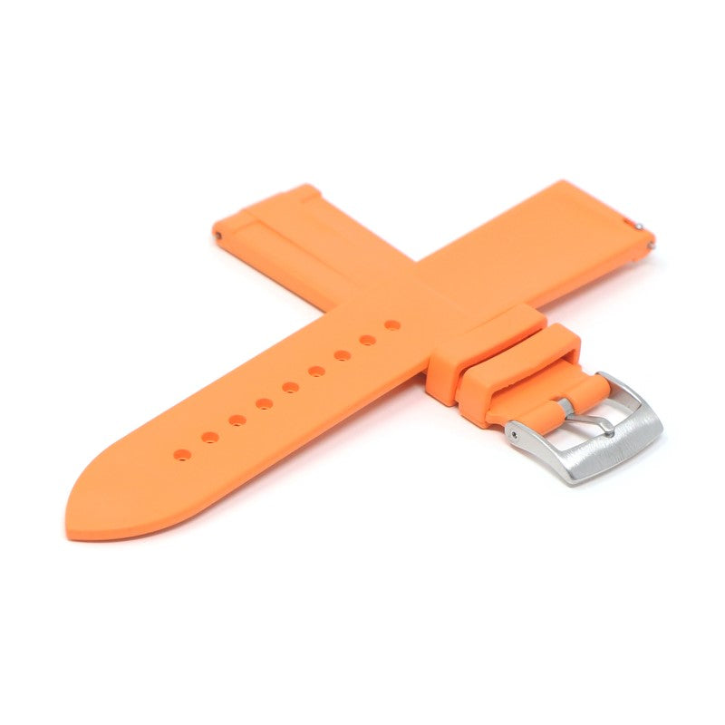 fk12.12 Cross Orange DASSARI T Line FKM Rubber Watch Band Strap 20mm 22mm