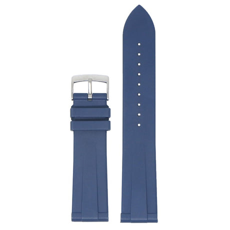 fk12.5 Up Blue DASSARI T Line FKM Rubber Watch Band Strap 20mm 22mm