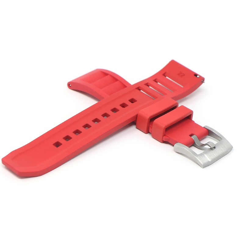 Vented FKM Rubber Strap By Dassari