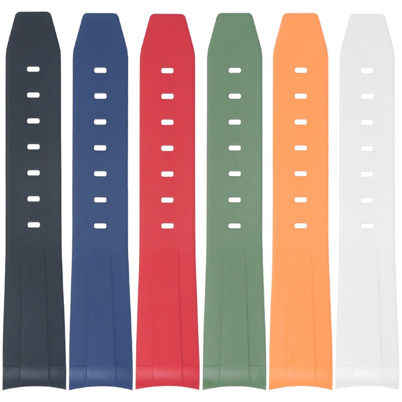 fk14 all color DASSARI Fitted FKM Strap for Omega Speedmaster and Moonswatch 20mm