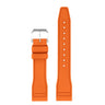 fk18.12.bs Up Orange DASSARI Aviator FKM Rubber Pilot Watch Band Strap 20mm 21mm 22mm