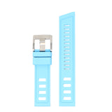 fk19.5a Up Baby Blue DASSARI Icon Diver FKM Watch Band Strap 20mm 22mm