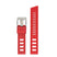 fk19.6 Up Red DASSARI Icon Diver FKM Watch Band Strap 20mm 22mm