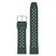 fk3.11 Main Green DASSARI Textured FKM Rubber Watch Band 18mm 20mm 22mm 24mm Quick Release Strap