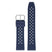 fk3.5 Main Blue DASSARI Textured FKM Rubber Watch Band 18mm 20mm 22mm 24mm Quick Release Strap