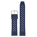 fk3.5 Main Blue DASSARI Textured FKM Rubber Watch Band 18mm 20mm 22mm 24mm Quick Release Strap