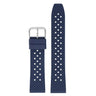 fk3.5 Main Blue DASSARI Textured FKM Rubber Watch Band 18mm 20mm 22mm 24mm Quick Release Strap