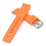 Fk7.12 Cross Orange Rugged FKM Rubber Sport Strap StrapsCo Silicone Rubber Band