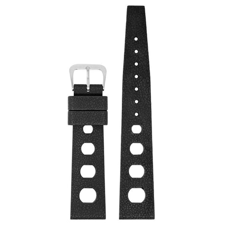 fk8.1.20 Main StrapsCo Black DASSARI Vintage FKM Rubber Strap Silicone Band